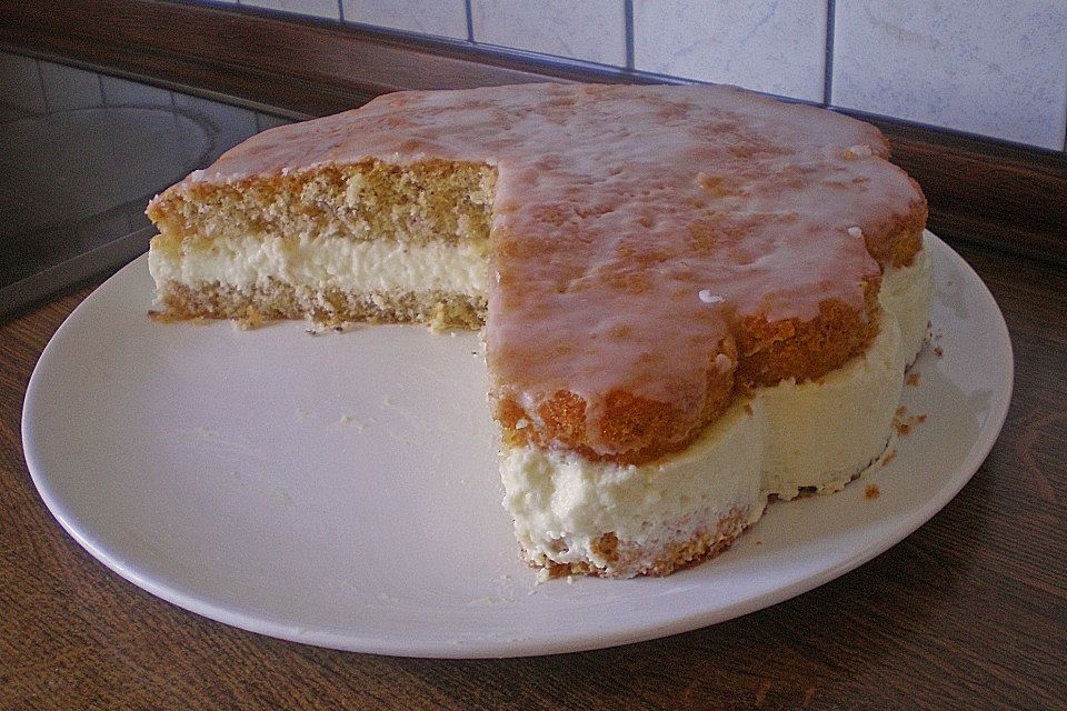 Zitronen - Joghurt - Torte