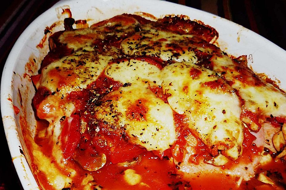 Pizza - Schnitzel