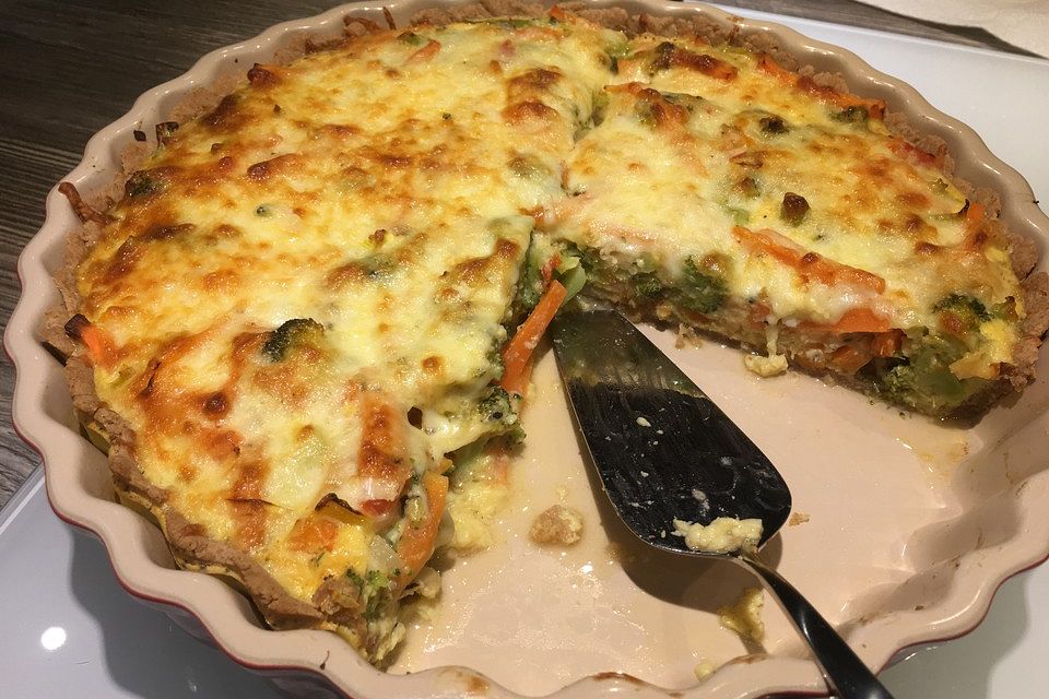 Gemüse-Quiche