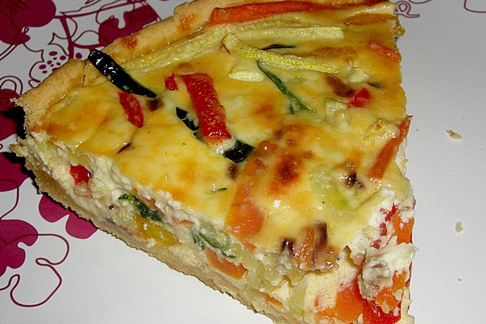 Gemüse-Quiche