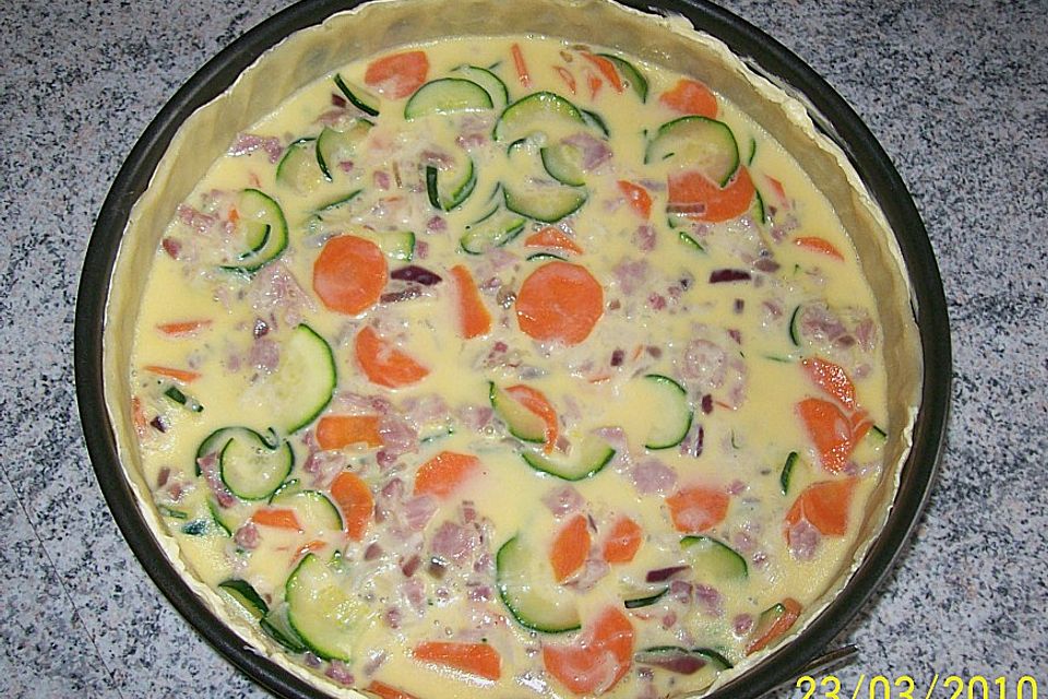 Gemüse-Quiche