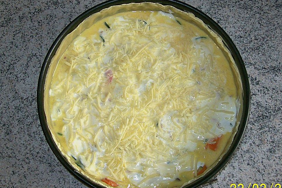 Gemüse-Quiche