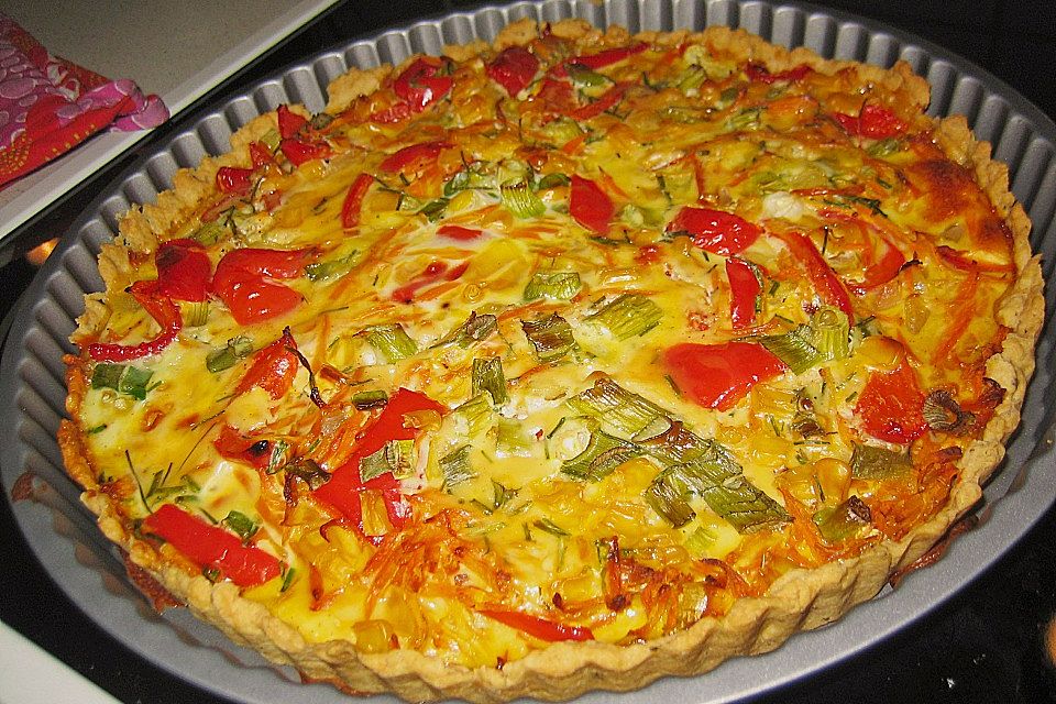 Gemüse-Quiche