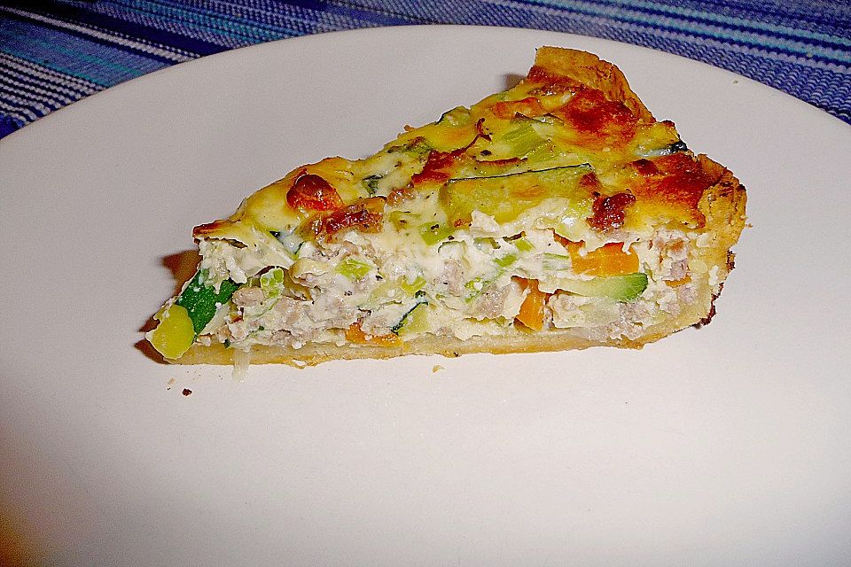 Gemüse-Quiche