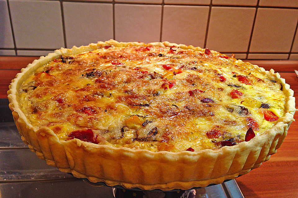 Gemüse-Quiche