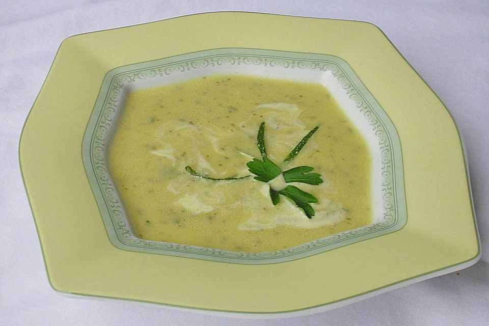 Zucchini - Creme - Suppe Deluxe