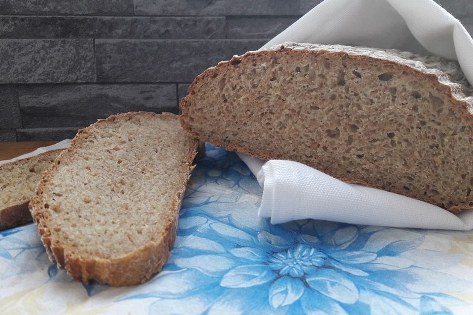 Sauerteig Roggenmischbrot