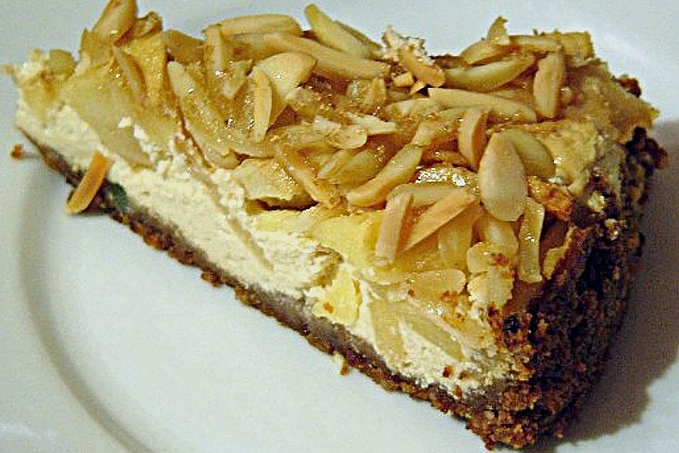 Apple Caramel Cheesecake