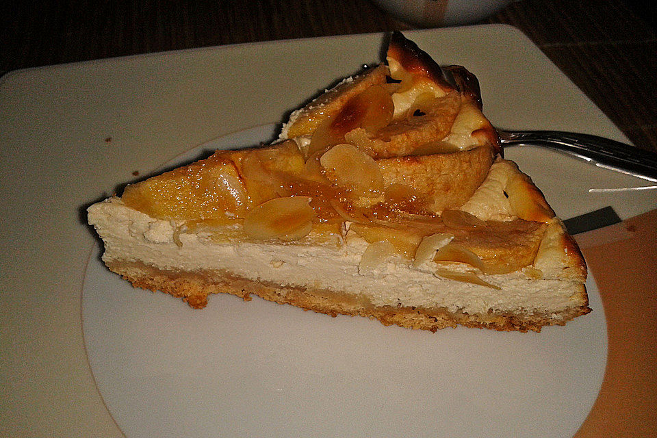 Apple Caramel Cheesecake