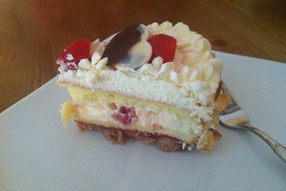 Erdbeer - Vanille - Torte