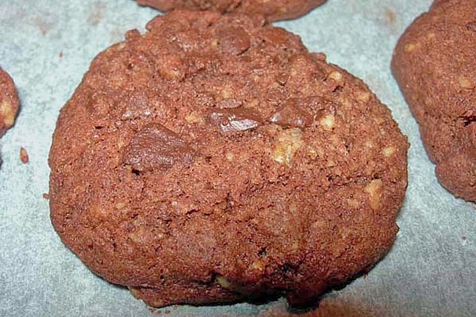 Double Chocolate Cookies