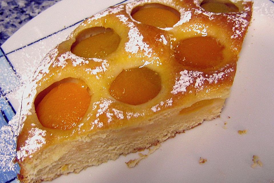 Aprikosen - Joghurt - Tarte