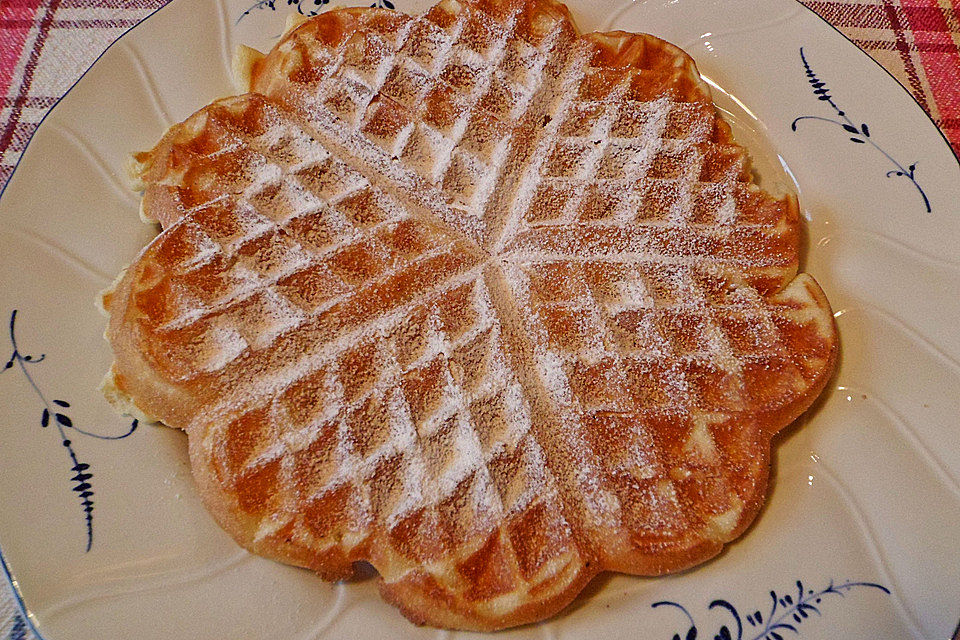 Apfel - Zimt - Waffeln