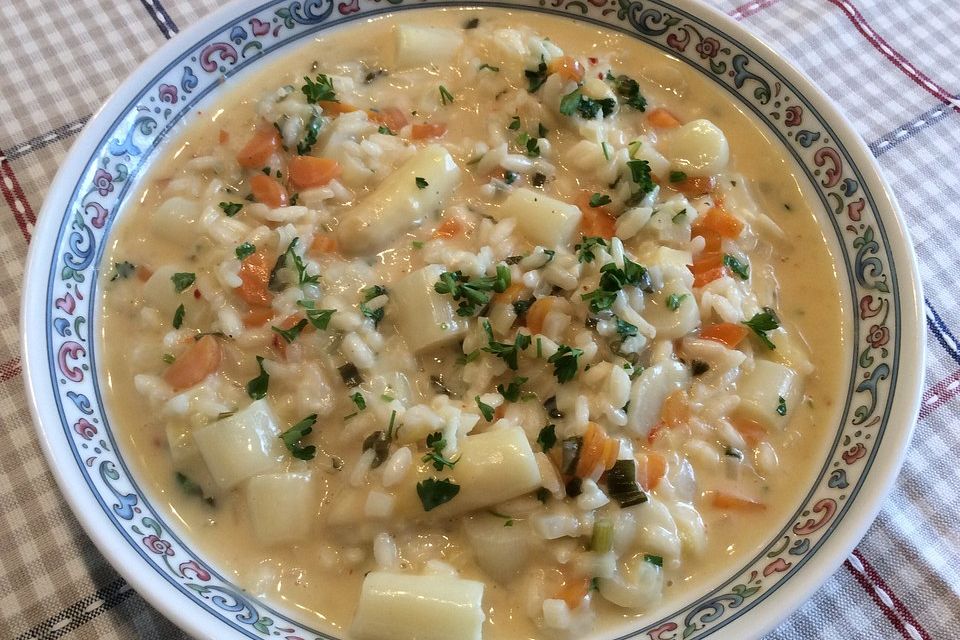 Spargelrisotto