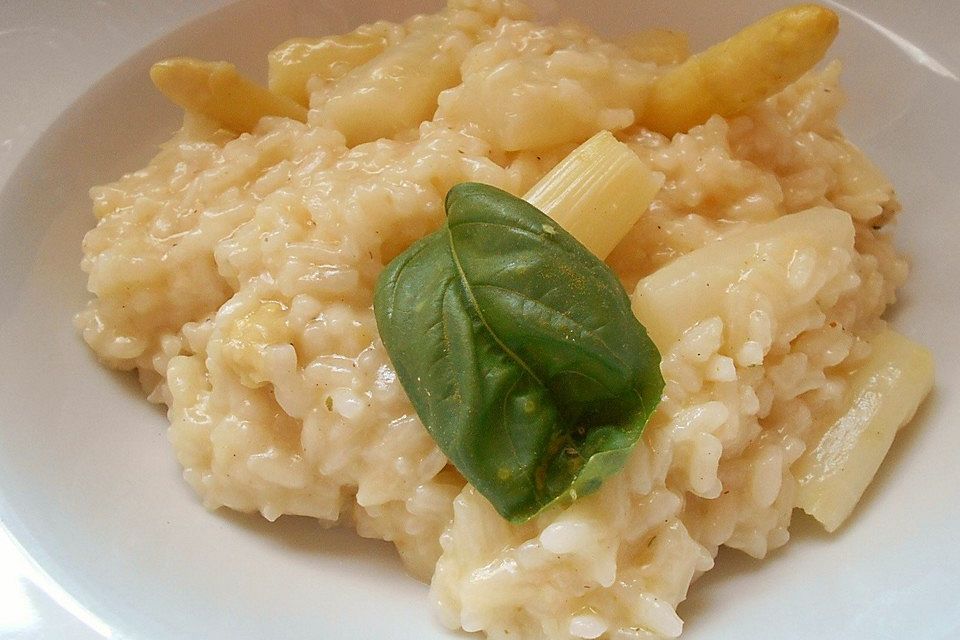 Spargelrisotto