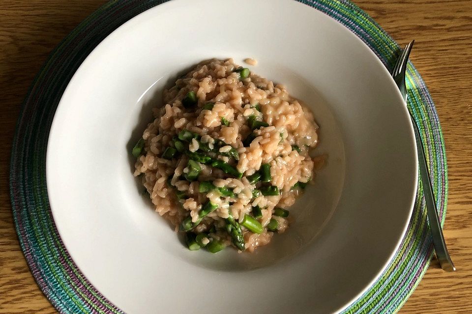 Spargelrisotto