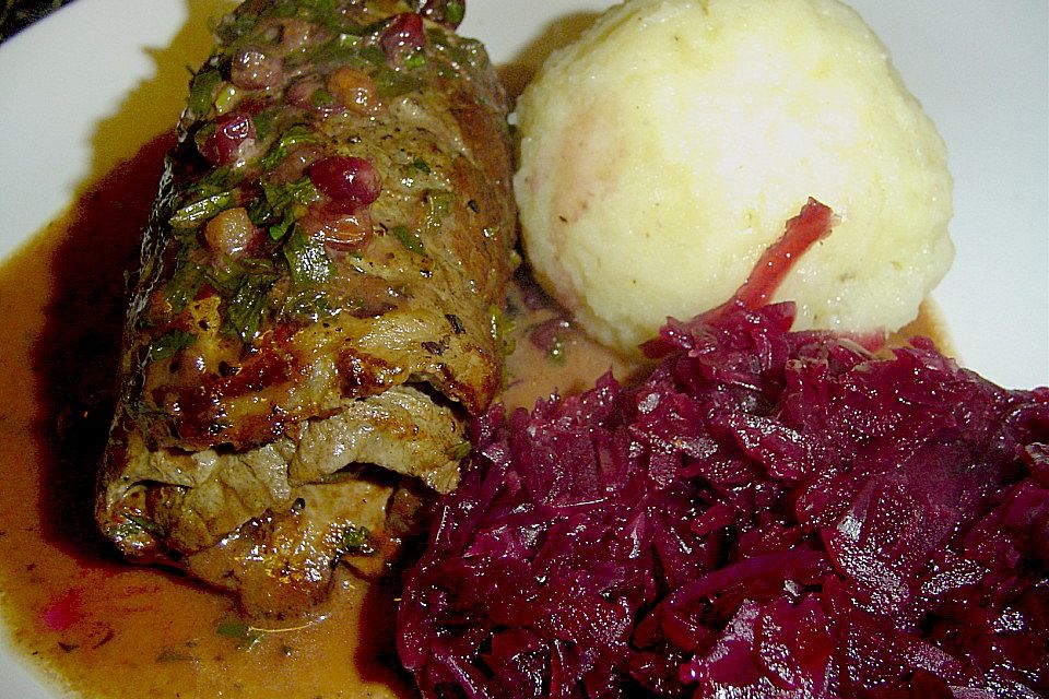 Annas Rouladen mit Seidenklößen