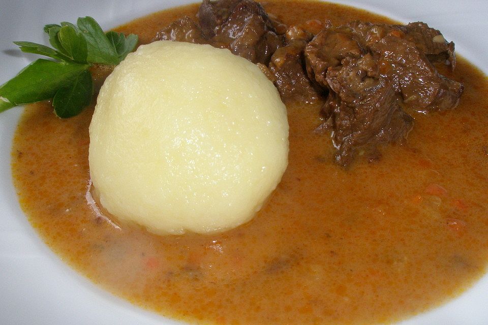 Annas Rouladen mit Seidenklößen