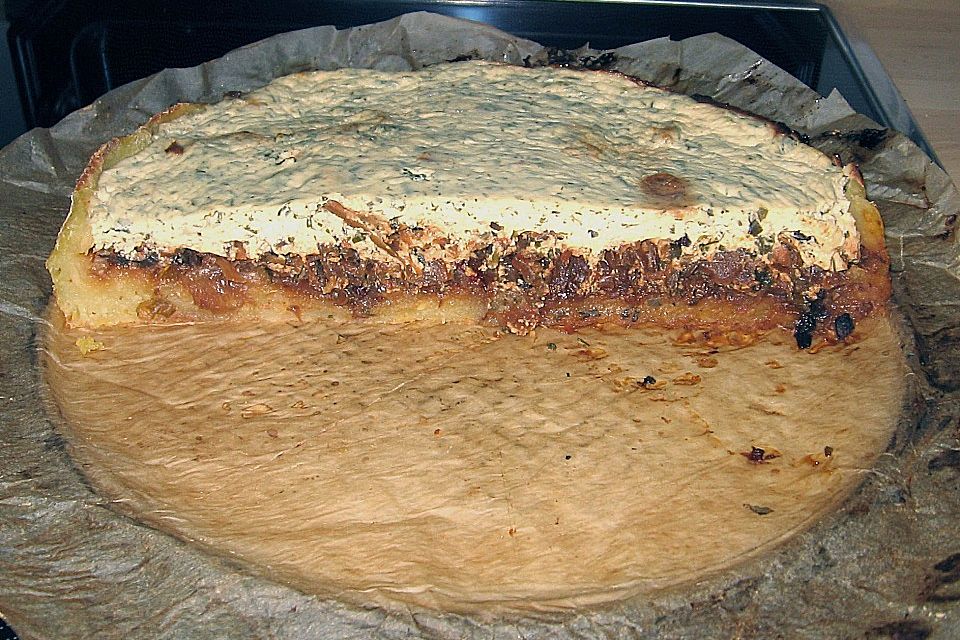 Kartoffel - Lauch - Torte