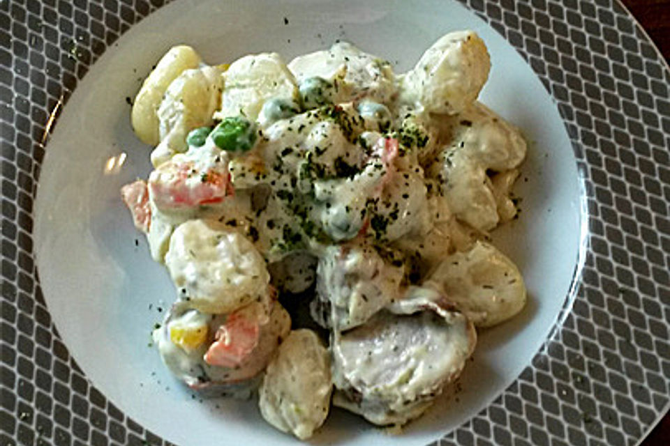 Gemüse - Rahm - Gnocchi