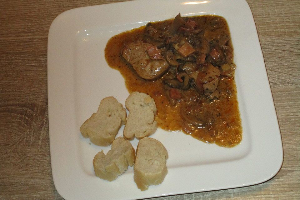 Filettopf mit Champignons