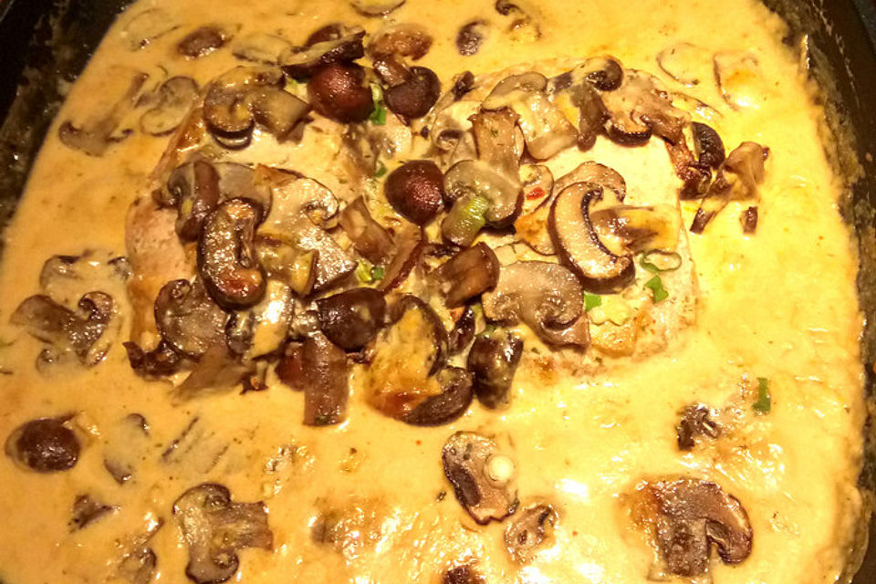 Filettopf mit Champignons