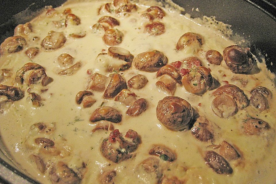 Filettopf mit Champignons