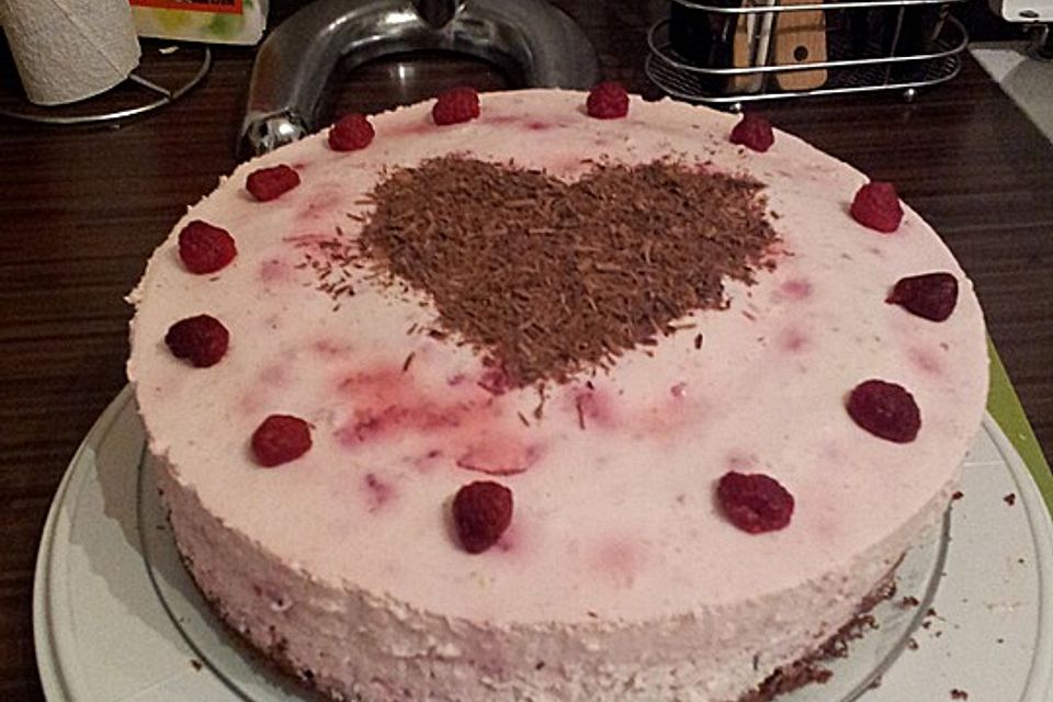 Himbeer - Schachbrett - Torte