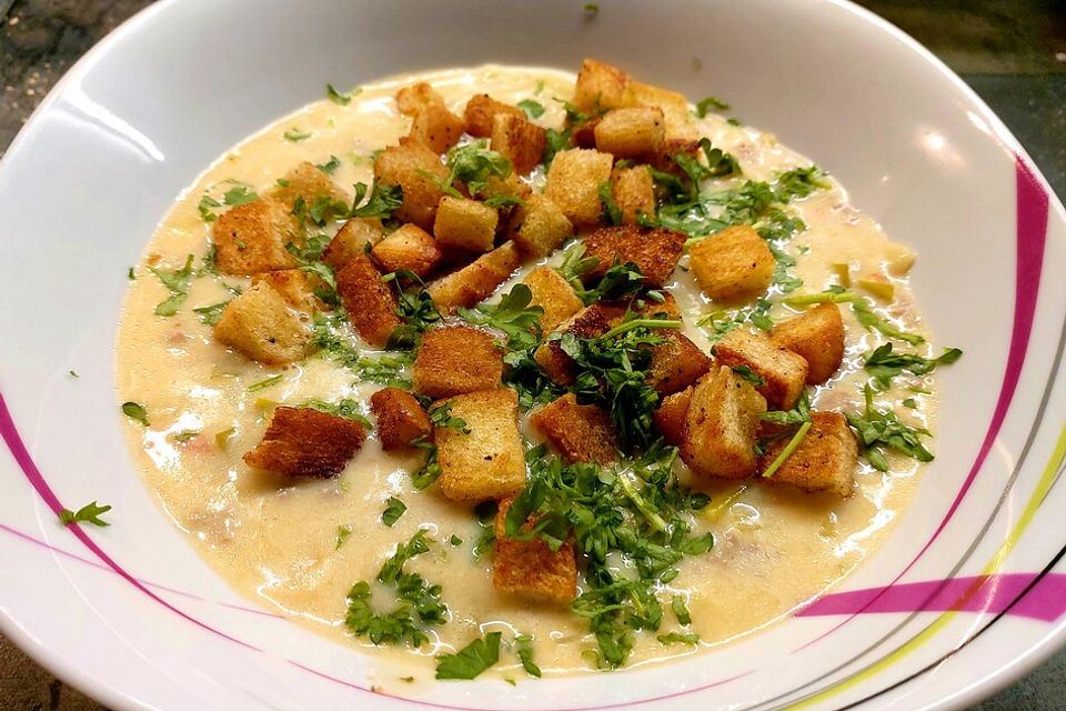 Knoblauch - Kräuter - Croutons