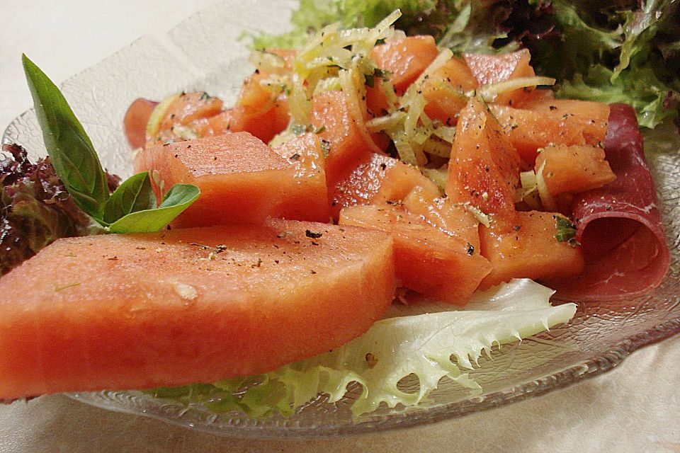 Fenchel - Melonen - Salat