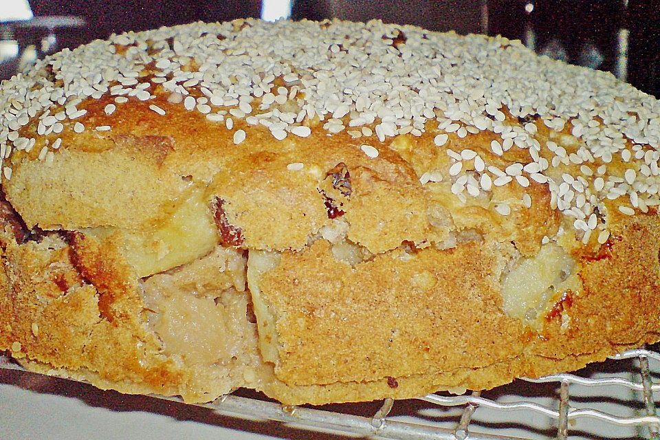 Vollkorn - Buttermilch - Apfelkuchen