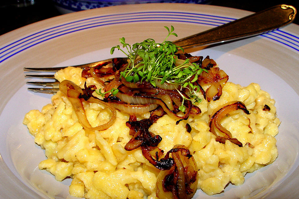 Schwäbische Kässpätzle