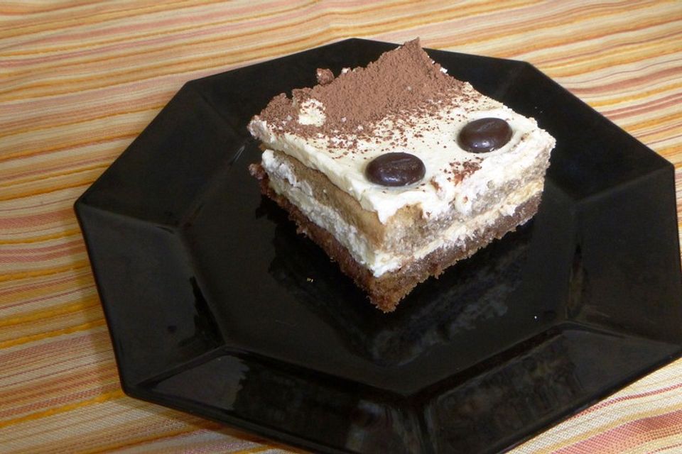 Tiramisu - Schnitten