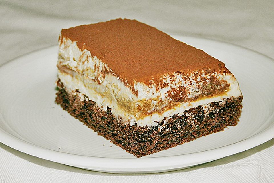 Tiramisu - Schnitten