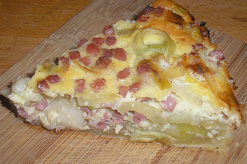 Lauchkuchen