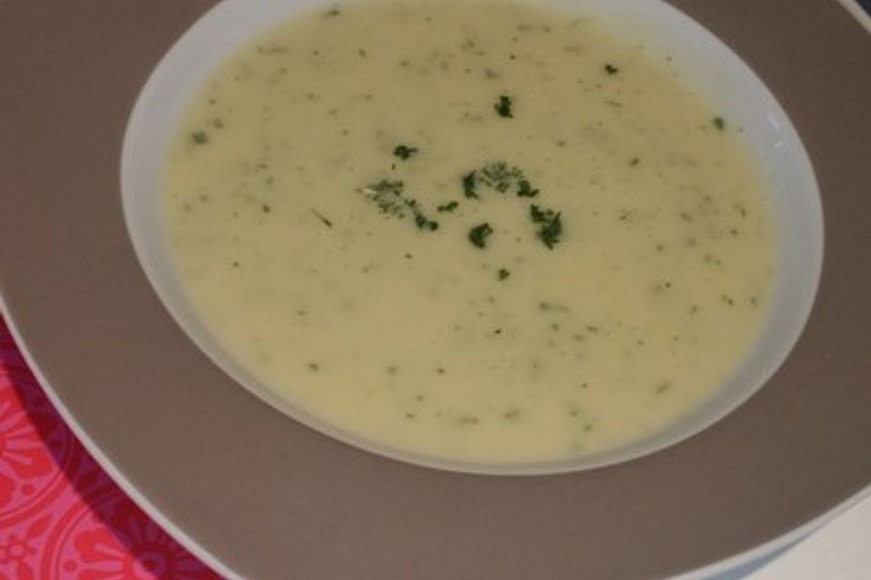 Kartoffel - Kresse - Suppe