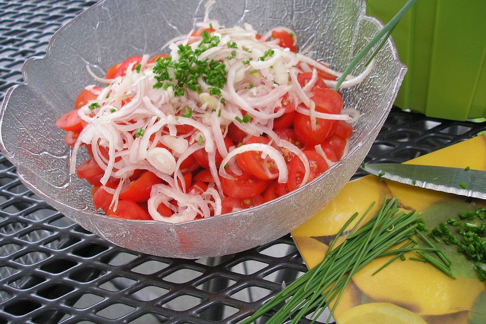 Tomatensalat für Anfänger