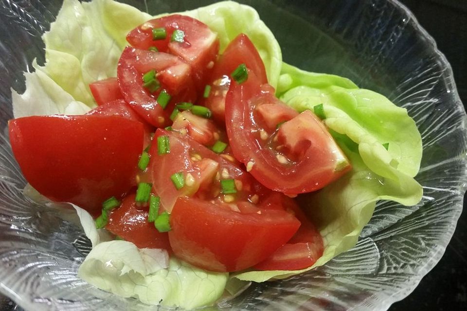 Tomatensalat für Anfänger