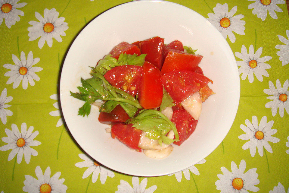 Tomatensalat für Anfänger