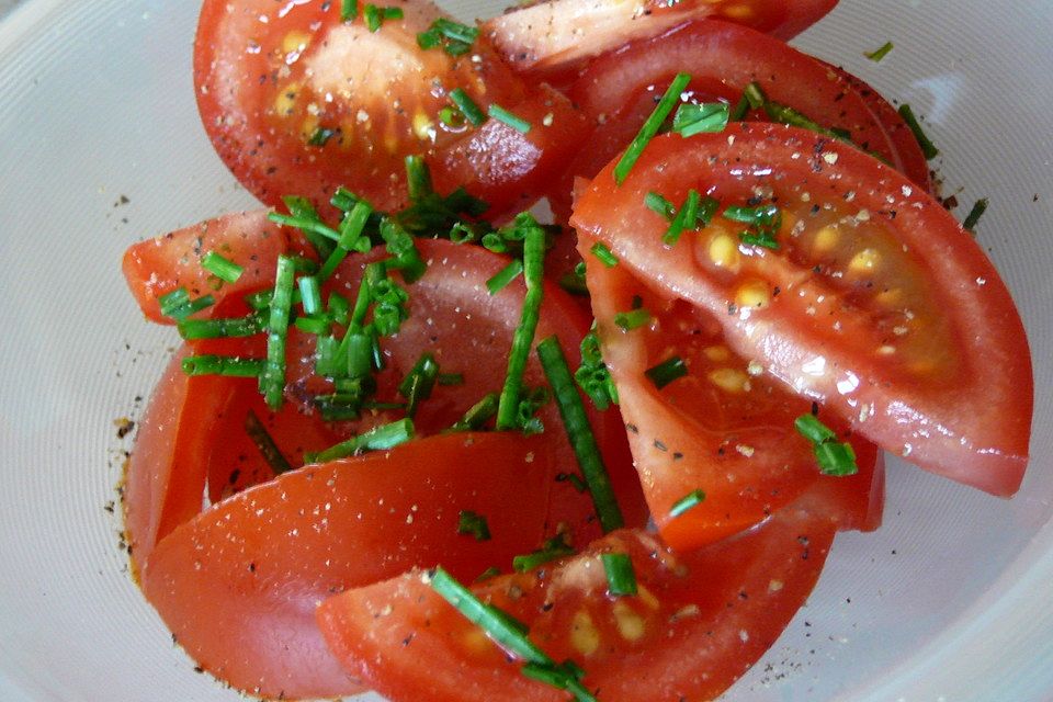 Tomatensalat für Anfänger