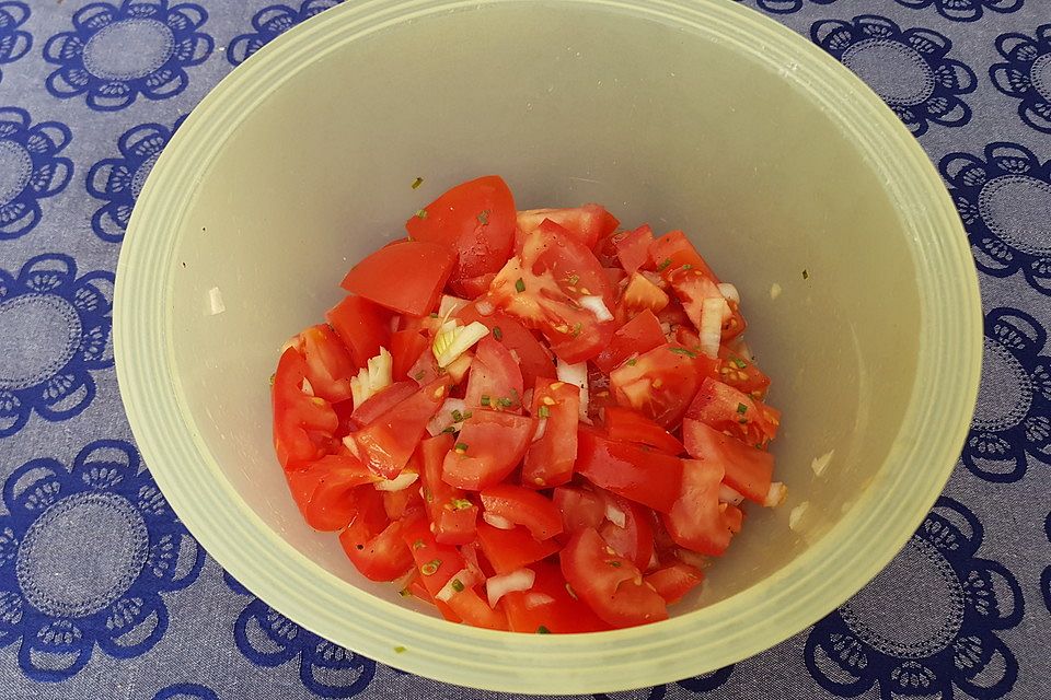 Tomatensalat für Anfänger