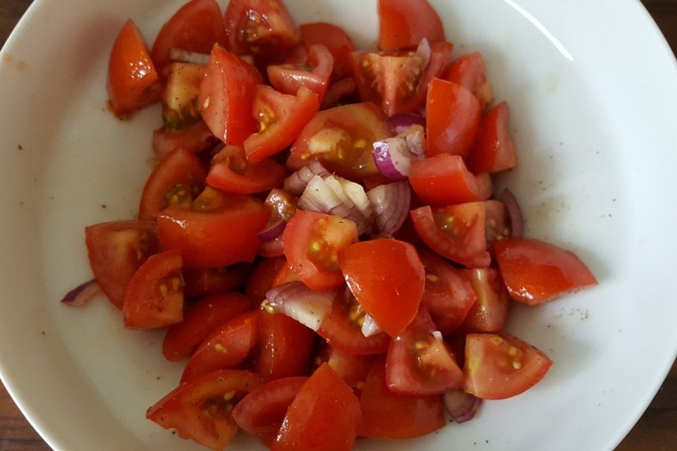 Tomatensalat für Anfänger