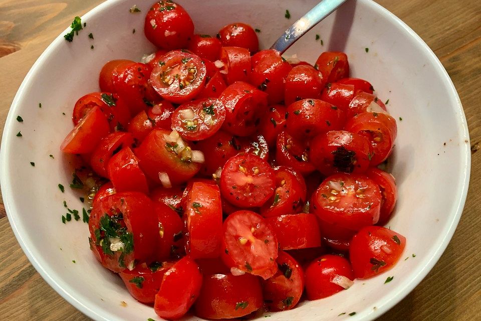 Tomatensalat für Anfänger