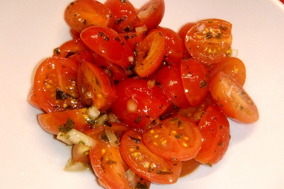 Tomatensalat für Anfänger