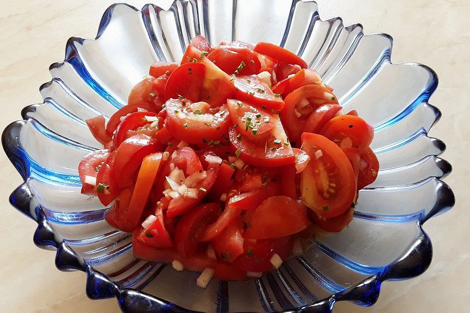 Tomatensalat für Anfänger