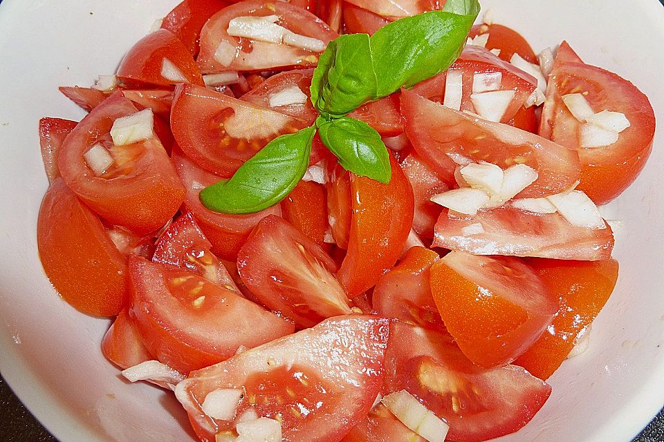 Tomatensalat für Anfänger