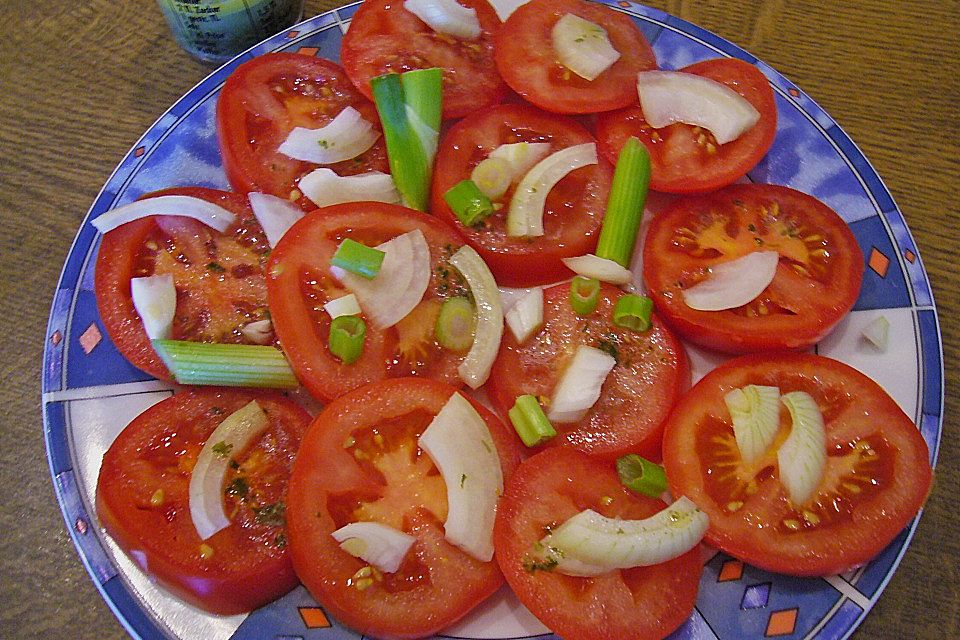 Tomatensalat für Anfänger