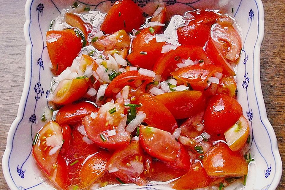 Tomatensalat für Anfänger