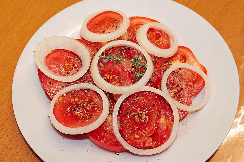 Tomatensalat für Anfänger