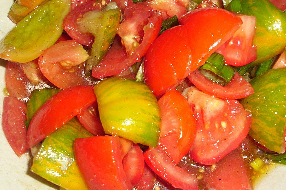 Tomatensalat für Anfänger